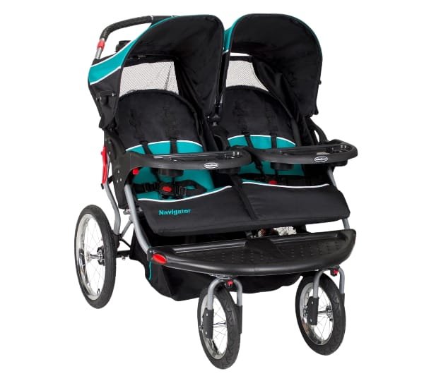 baby trend navigator double jogger stroller