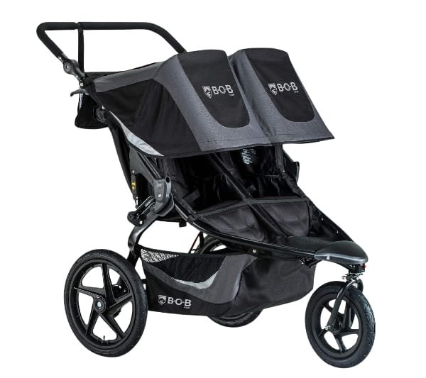 bob gear revolution flex 3.0 duallie double jogging stroller