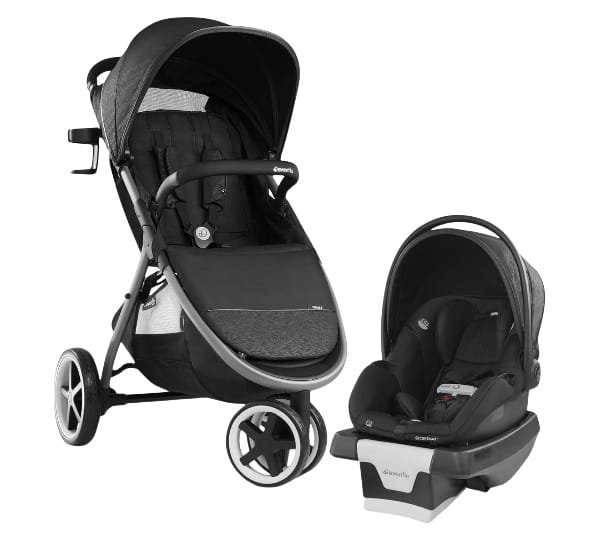 evenflo gold pivot xpand travel system